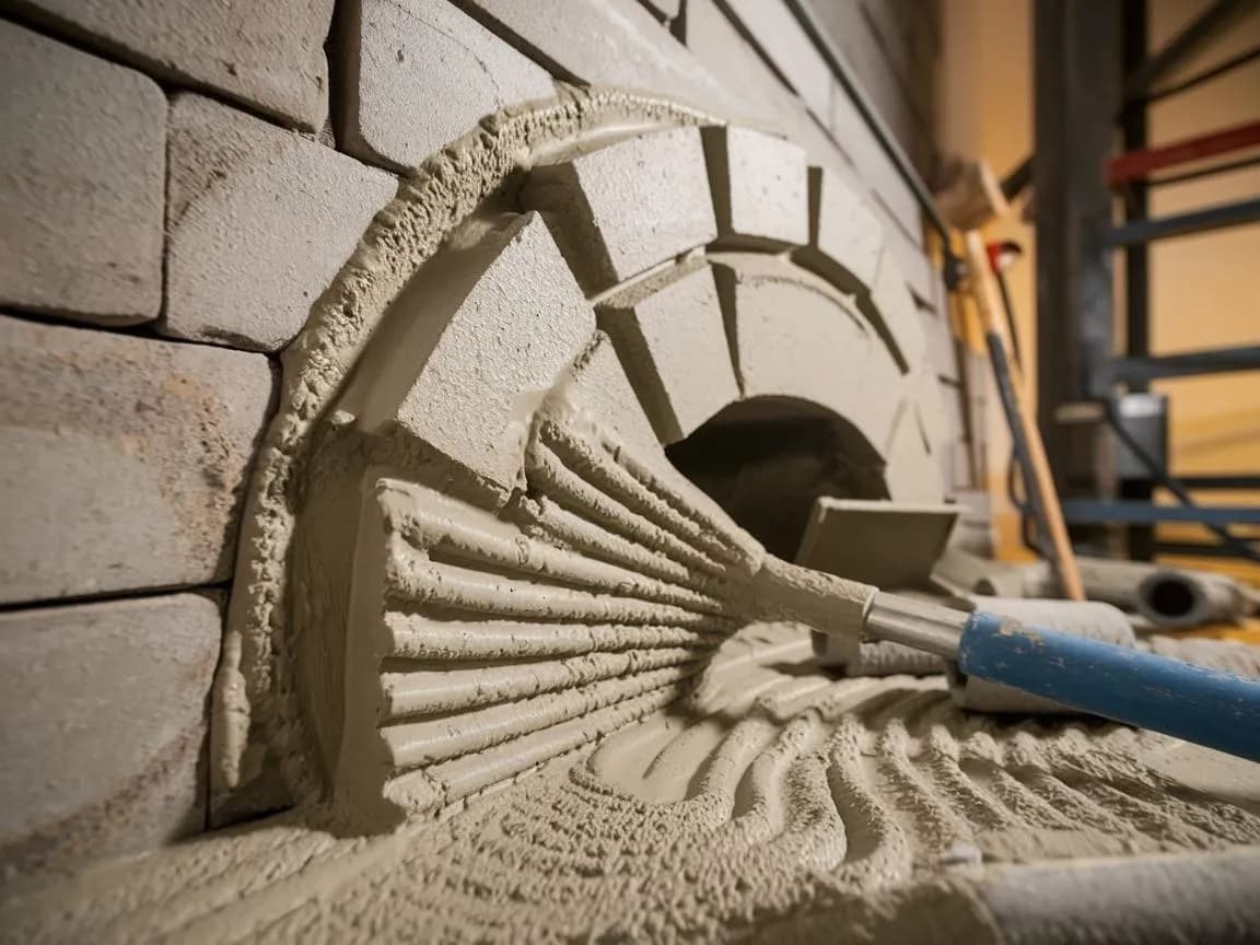 Jak przygotować zaprawę szamotową - uniknij najczęstszych błędów