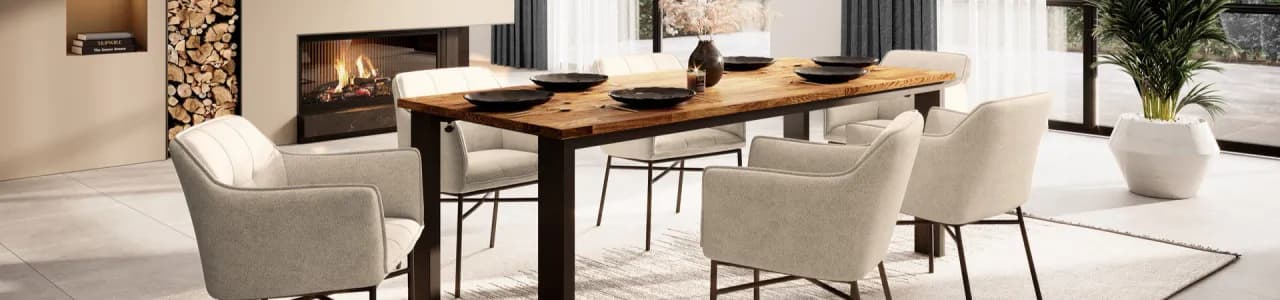 Jakie krzesła do drewnianego stołu? Wybierz idealne dopasowanie dla swojego wnętrza