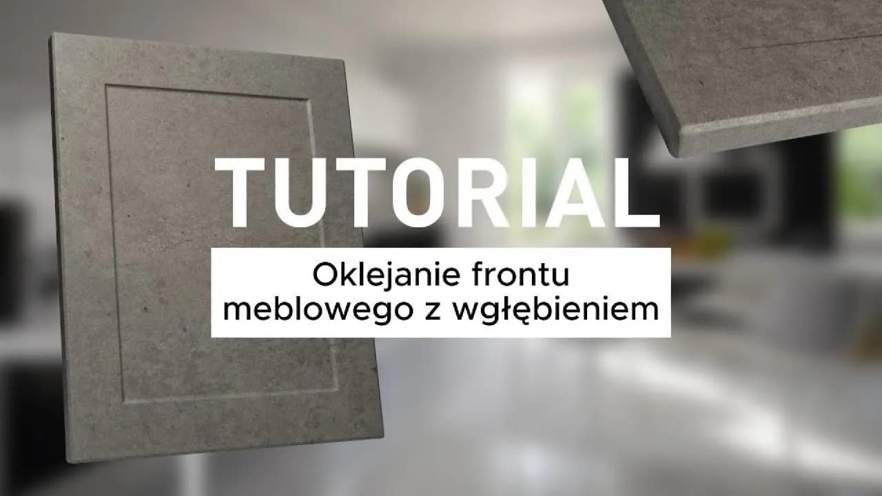 Jak okleić meble kuchenne z rowkami - uniknij pęcherzyków i uszkodzeń